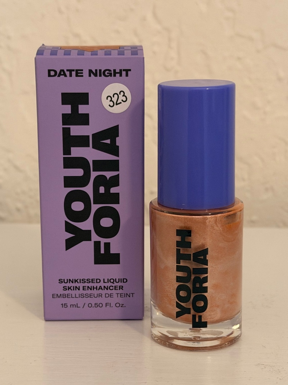 Youthforia Date Night Sunkissed Liquid Skin Enhancer - Shimmer Bronze (323)